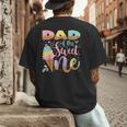Dad Of The Sweet One Ice Cream 1St Birthday Party Men's Back Print T-Shirt