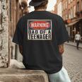 Dad Of a Teenager Official Teenager Matching Men's Back Print T-Shirt Dad Of a Teenager Official Teenager Matching Men's Back Print T-Shirt
