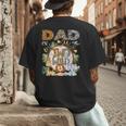 Dad Of The Two Wild Animal Safari 2Nd Birthday Party Men's Back Print T-Shirt