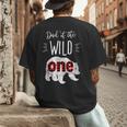 Dad Of The Wild One Shirt Bear Lumberjack 1st Birthday Tee Men's Back Print T-Shirt Dad Of The Wild One Shirt Bear Lumberjack 1st Birthday Tee Men's Back Print T-Shirt