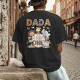 Dada Of The Wild One 1St Birthday Safari Jungle Animals Men's Back Print T-Shirt