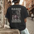 Daddd Gun Dads Against Daughters Dating Democrats On Back Men's Back Print T-Shirt