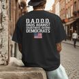Daddd Shirt Dads Against Daughters Dating Democrats Men's Back Print T-Shirt