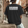 Daddio Father's Day Men's Back Print T-Shirt