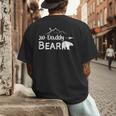 Daddy Bear Shirt Matching Family Mama Papa Bear Camping Men's Back Print T-Shirt