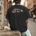Daddy To Bee Pregnancy Announcement Baby Shower Men's Back Print T-Shirt Daddy To Bee Pregnancy Announcement Baby Shower Men's Back Print T-Shirt