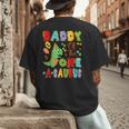 Daddy Of The One-A-Saurus 1St Birthday Boy Dinosaur Men's Back Print T-Shirt Daddy Of The One-A-Saurus 1St Birthday Boy Dinosaur Men's Back Print T-Shirt
