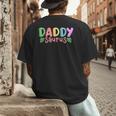 Daddy Saurus Kids Dinosaur Birthday Party Family Matching Men's Back Print T-Shirt