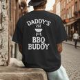 Daddys BBQ Buddy Cute Barbecue Family Match Boys Girls Kids Men's Back Print T-Shirt