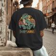 DaddysaurusRex Dinosaur Daddy Saurus Family Matching Dad Men's Back Print T-Shirt DaddysaurusRex Dinosaur Daddy Saurus Family Matching Dad Men's Back Print T-Shirt