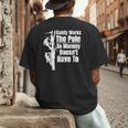 Dads Electrical Lineman Gear Husband & Lineman Wife Men's Back Print T-Shirt Dads Electrical Lineman Gear Husband & Lineman Wife Men's Back Print T-Shirt