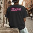 Dance Dad Pink Men's Back Print T-Shirt Dance Dad Pink Men's Back Print T-Shirt