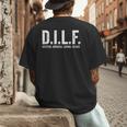 DILF Apparel Men For Dad Men's Back Print T-Shirt