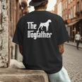 The DogfatherShirt Boxer Dog Lover Shirt For Men Dad Men's Back Print T-Shirt