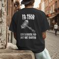 FA-Thor Like Dad Way Mightier Viking Father's Day Fathor Men's Back Print T-Shirt