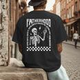 Fatherhood Dad Tour Some Days I Rock It Happy Father's Day Men's Back Print T-Shirt