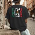 Fathers Day El Papa Mas Chingon Mexican Dad Spanish Men's Back Print T-Shirt