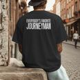 Favorite Electrician Journeyman Appreciation For Dad Men's Back Print T-Shirt