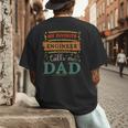 My Favorite Engineer Calls Me Dad Engineer Dad Men's Back Print T-Shirt