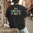 Feliz CumpleañOs Papi Spanish Dad Birthday For Kids Men's Back Print T-Shirt