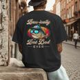 Fishing Father's Day Dad Fisherman Birthday Graphic Men's Back Print T-Shirt