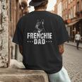 Frenchie Dad Lover Owner French Bulldog Father Daddy Papa Men Women Girls Kids Men's Back Print T-Shirt
