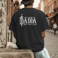 Gamer Father's Day Dad Men's Back Print T-Shirt