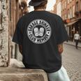 Garage Drinker Club Member Day Drinking Dad Beer Garage Men's Back Print T-Shirt Garage Drinker Club Member Day Drinking Dad Beer Garage Men's Back Print T-Shirt