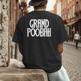 Grand Poobah Shirt For Fathers Day Dad T-Shirt Men's Back Print T-Shirt
