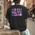 Groovy Retro In My Girl Dad Era Daddy Fathers Day Men's Back Print T-Shirt