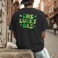 Groovy St Patrick's Day Apparel One Lucky Dad Shirt Small Modern Groovy St Patrick's Day Shirt Men's Back Print T-Shirt Groovy St Patrick's Day Apparel One Lucky Dad Shirt Small Modern Groovy St Patrick's Day Shirt Men's Back Print T-Shirt