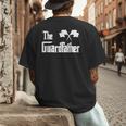 The Guardfather Meme Color Guard Proud Dad Colorguard Men's Back Print T-Shirt