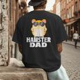 Hamster Dad Father's Day Animal Whisperer Rodent Lover Men's Back Print T-Shirt