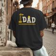 Happy Father's Day Construction For Son DAD Father's Day Men's Back Print T-Shirt Happy Father's Day Construction For Son DAD Father's Day Men's Back Print T-Shirt