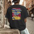 Hot Wheels Father's Day Number 1 Dad Men's Back Print T-Shirt