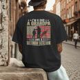 I'm A Dad a Grandpa And a Vietnam Veteran Men's Back Print T-Shirt