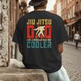 Jiu Jitsu Dad Like A Regular Dad But Cooler Dad Father Men's Back Print T-Shirt