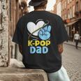 K-POP Dad Korean Lover K-Pop Music Cute Father Daddy Papa Men's Back Print T-Shirt