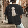 Labrador Retriever Shirt Women Men Lab Mom Dad Dog Tee Men's Back Print T-Shirt