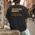 Lagotto Romagnolo Vintage Retro Dog Mom Dad Men's Back Print T-Shirt