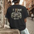 I Am Man King Powerful Dad Afro Melanin Men's Back Print T-Shirt I Am Man King Powerful Dad Afro Melanin Men's Back Print T-Shirt