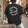 The Man The Myth The Legend Daddy Love Cows Dad Cow Print Men's Back Print T-Shirt