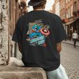 Marvel Captain America Legendary Dad Father's Day Men's Back Print T-Shirt