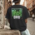 Marvel Comics Avengers Father's Day Hulk Incredible Dad Men's Back Print T-Shirt