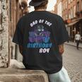 Marvel Panther Family Party Dad Of The Birthday Boy Men's Back Print T-Shirt