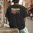 Marvel Spider-Man Amazing Dad Comic Book Father's Day Men's Back Print T-Shirt