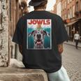 Merle Great Dane Jowls Paws Top Blue Eye Brown Dog Mom Dad For Men Women Girls Kids Men's Back Print T-Shirt