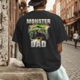 Monster Truck Dad Monster Truck Are My Jam Adults Kids Men's Back Print T-Shirt
