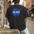 NASA Inspired DAD Meatball Men's Back Print T-Shirt NASA Inspired DAD Meatball Men's Back Print T-Shirt