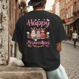 Norwegian Forest Cat Happy Meowentines Valentine Dad Mom Men's Back Print T-Shirt Norwegian Forest Cat Happy Meowentines Valentine Dad Mom Men's Back Print T-Shirt
